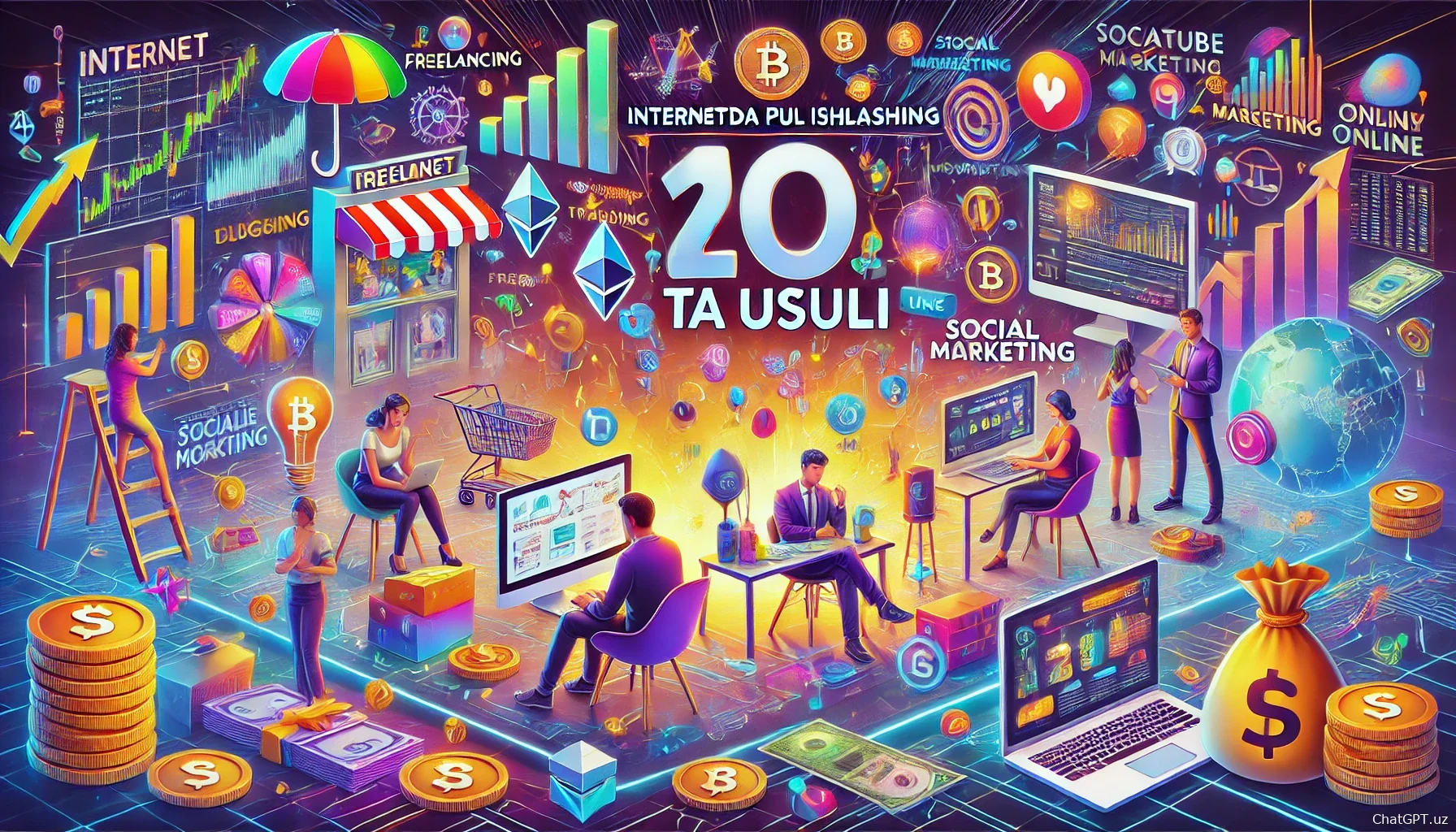 suniy intellekt orqali pul ishlash